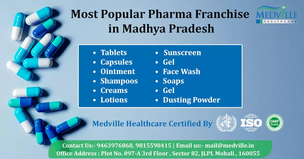 PCD pharma franchise in Madhya Pradesh | Medville Healthcare